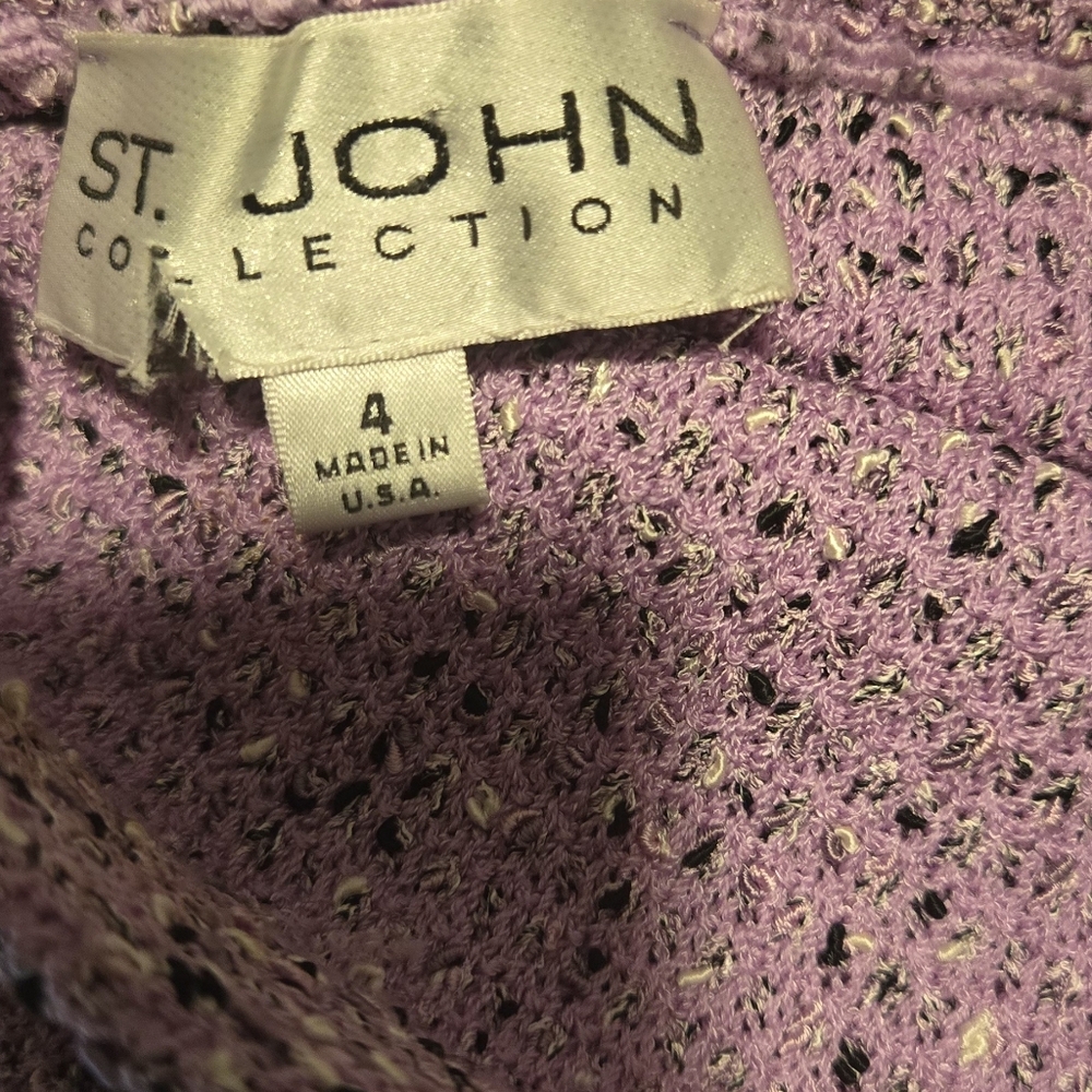 St. John lavender skirt